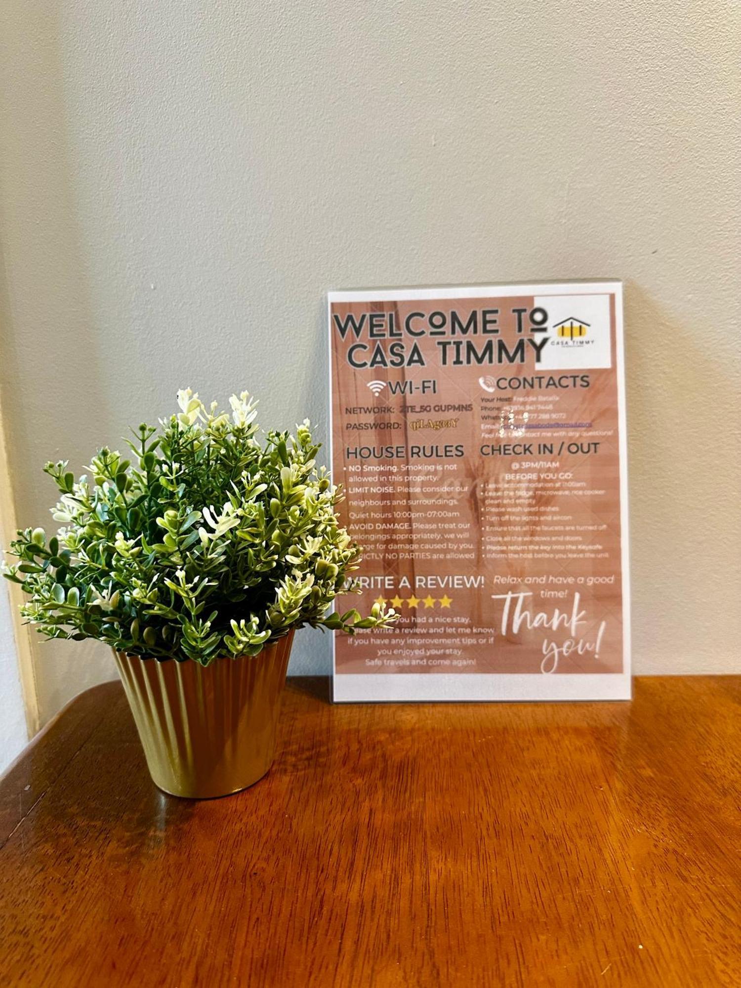 Minimalist 1-Bedroom Condo Unit Casa Timmy Davao City Екстериор снимка